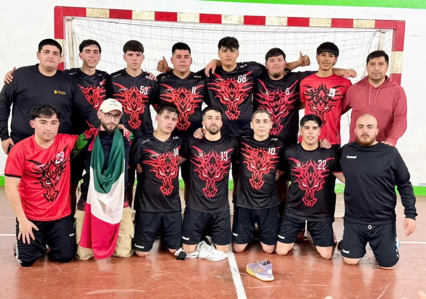 Handball. Subcampeones provinciales.