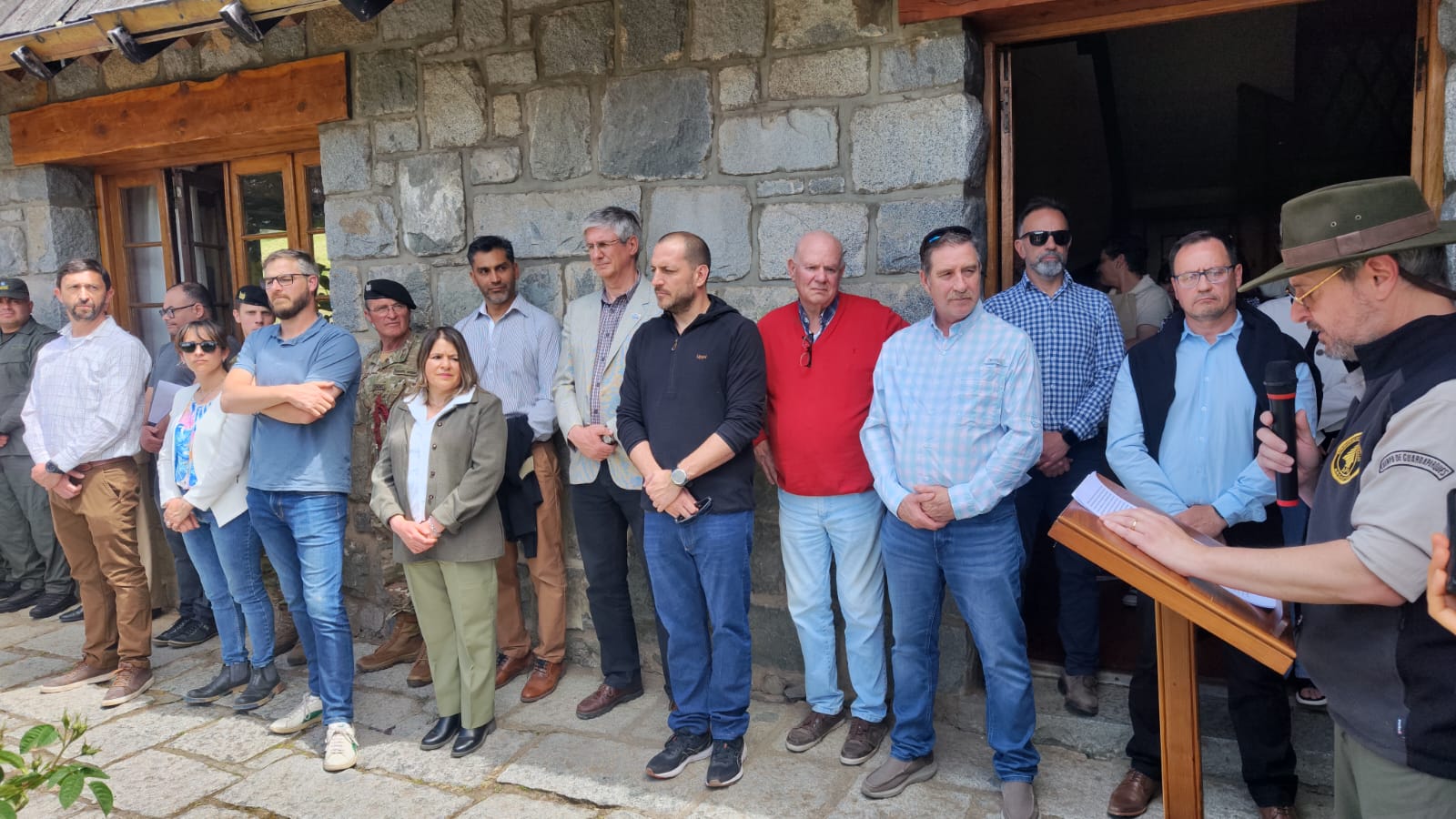 Ingram en el acto por el Día de los Parques Nacionales.