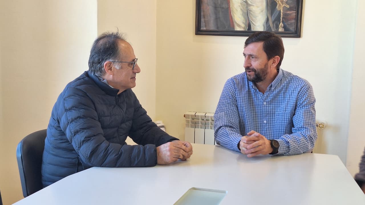 Ingram recibió al Secretario de Salud de Chubut.