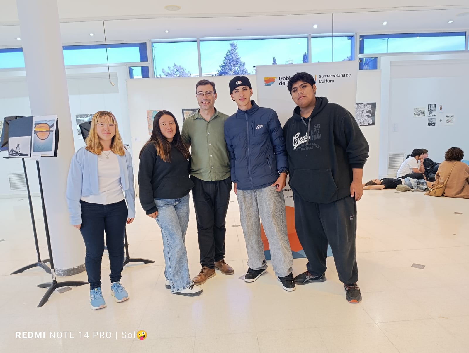 Jóvenes de Trevelin premiadas en la final de los Juegos Culturales Chubutenses.