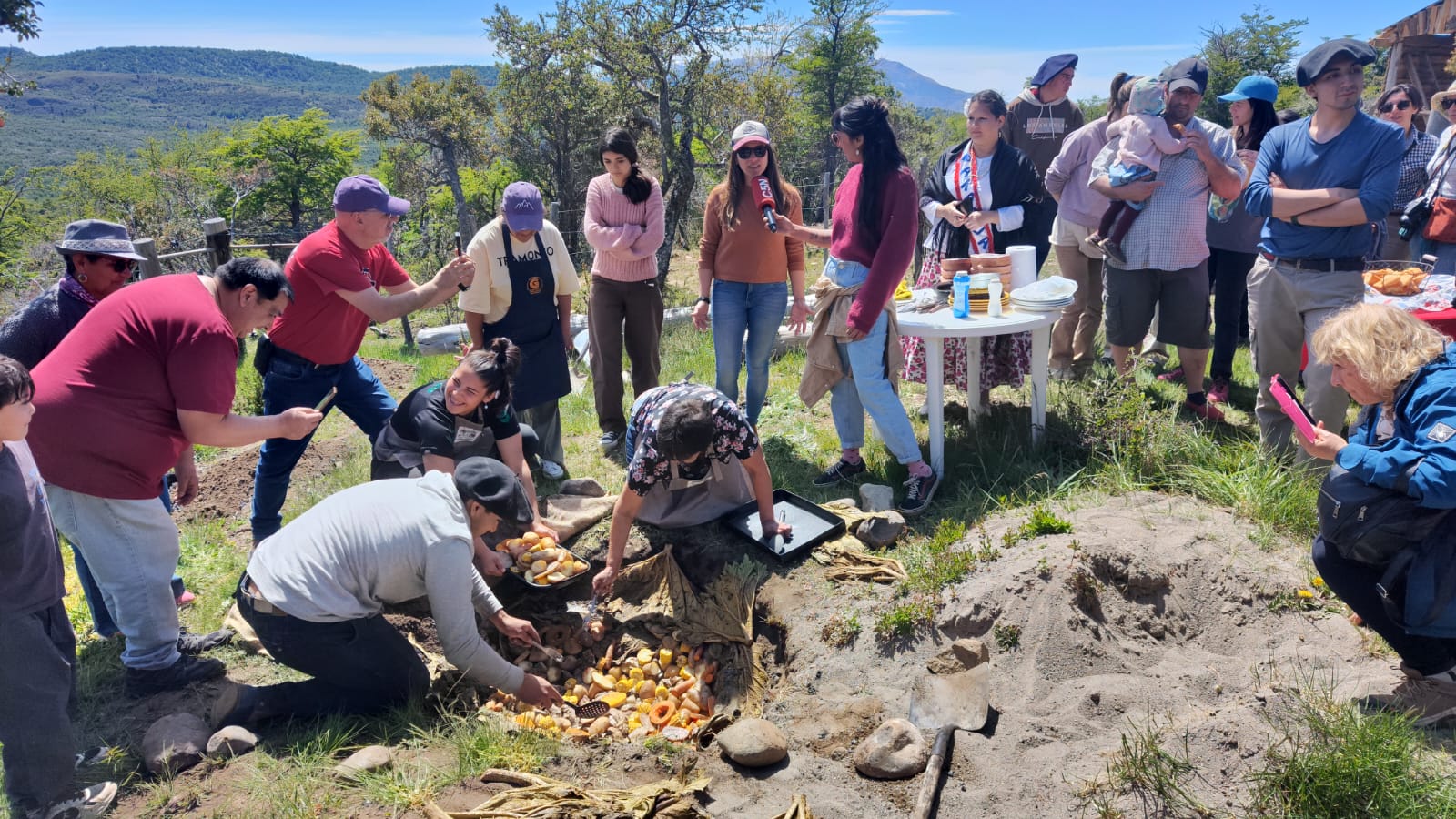 Segundo encuentro de Gastronomía Ancestral en Sierra Colorada.