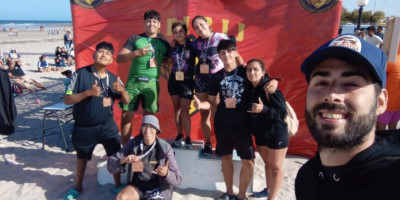 Aldea Escolar brilla en la Liga Patagónica de Jiu Jitsu.