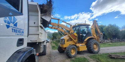 Aldea Escolar vecinos y Municipalidad de Trevelin trabajaron de manera articulada durante el fin de semana XXL.