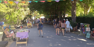 El Área de Discapacidad, Género, Diversidad y Nuevas Mayorías estuvo presente en la Feria del Parque Nacional Los Alerces.
