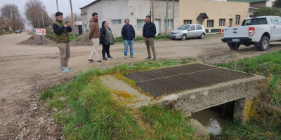 Avanza la gestión para la construcción de pluviales. Avanza la gestión para la construcción de pluviales.