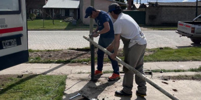 Continúa el plan de mejoramiento de playones deportivos.