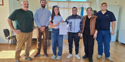 Deportes. Acompañamiento al equipo local Teagymbrous.