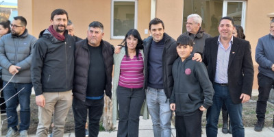 Entrega de 28 viviendas en Trevelin.
