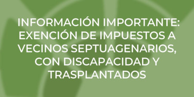 Información importante excención de impuestos HCD. Información importante excención de impuestos HCD.