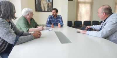 Ingram recibió a jubilados autoconvocados de Trevelin y sus Parajes.