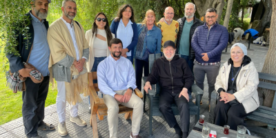 Ingram recibió a máximas autoridades de la orden Sufi “Halveti Yerrahi”.