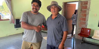 Julio Mellado fue electo presidente de la junta vecinal “Mi Comunidad” de Aldea Escolar.