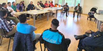 Reunión operativa por la temporada de incendios.