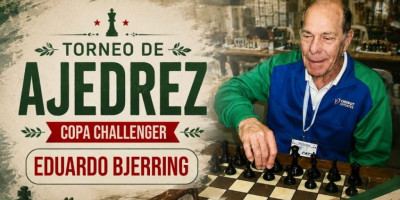 Trevelin abre las inscripciones para la Copa Challenger de Ajedrez ‘Eduardo Bjerring’.