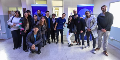 Trevelin acompañó la Jornada de Bienvenida en la Universidad UNPSJB.