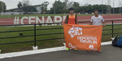 Trevelin celebra a Valentino Ibarra, Campeón Argentino U19 de Pentatlón Moderno.