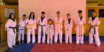 Trevelin conquistó el podio en la VIII Copa Internacional de Campeones de Taekwondo en Bariloche.