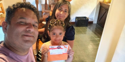 Trevelin dio la bienvenida al primer turista de la temporada de verano.