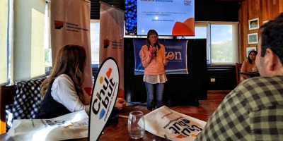 Trevelin fue sede de la primera capacitación para productores vitivinícolas.
