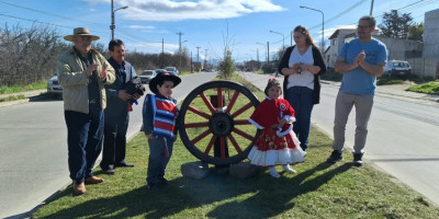 Trevelin homenajeó a los Carreros de Futaleufú y destacó los lazos de hermandad con Chile.