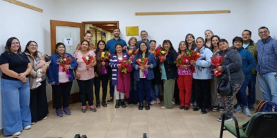 Trevelin inauguró la Sala de las Trabajadoras de Casas Particulares en el Centro Cultural.
