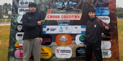 Trevelin tuvo representación en el Campeonato Nacional de Cross Country 2026.