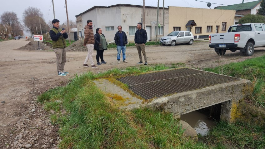 Avanza la gestión para la construcción de pluviales.