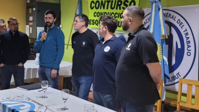 El Intendente de Trevelin participó del plenario de normalización de la CGT Noroeste.