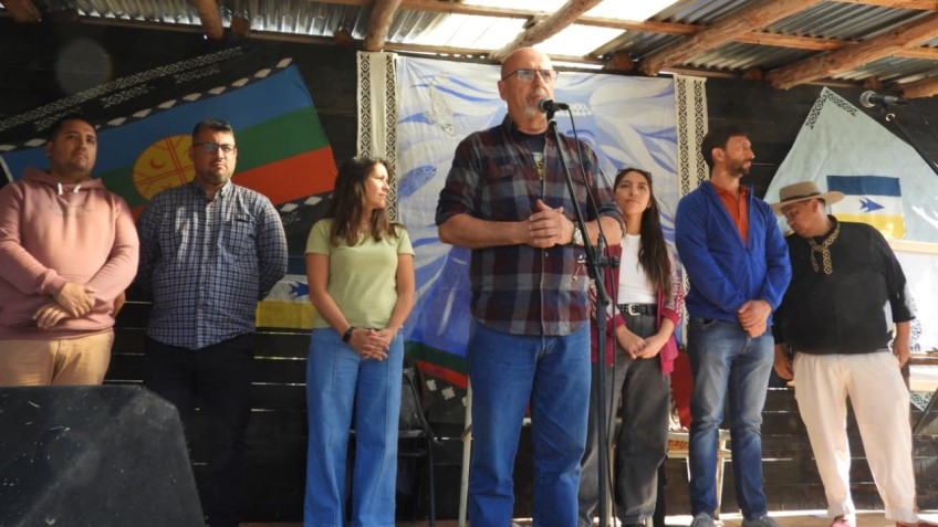 El municipio de Trevelin acompañó una nueva edición de la Fiesta de la Comunidad Mapuche en Lago Rosario.