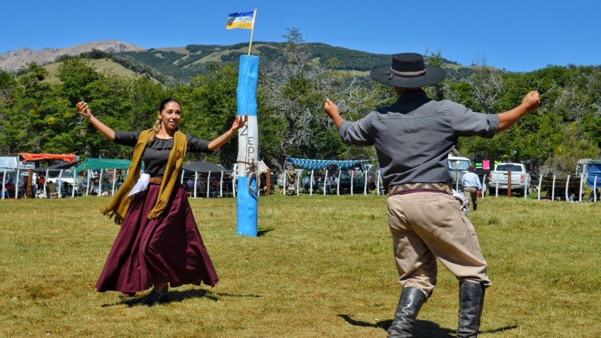 Imagen archivo de la Fiesta de la Cultura, Tradición y Costumbres Kintün Folil 2025.