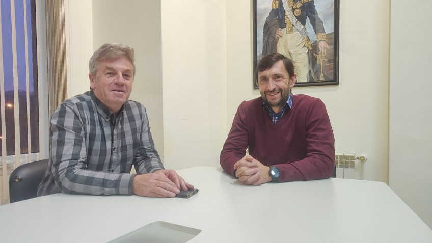 Ingram se reunió con Juan Carlos Ledesma.