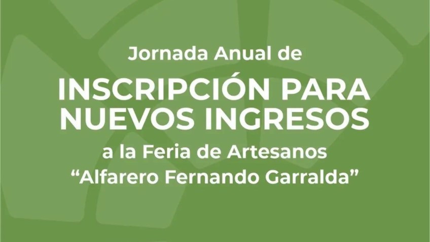 Jornada anual inscripciónes Feria Fernando Garralda.