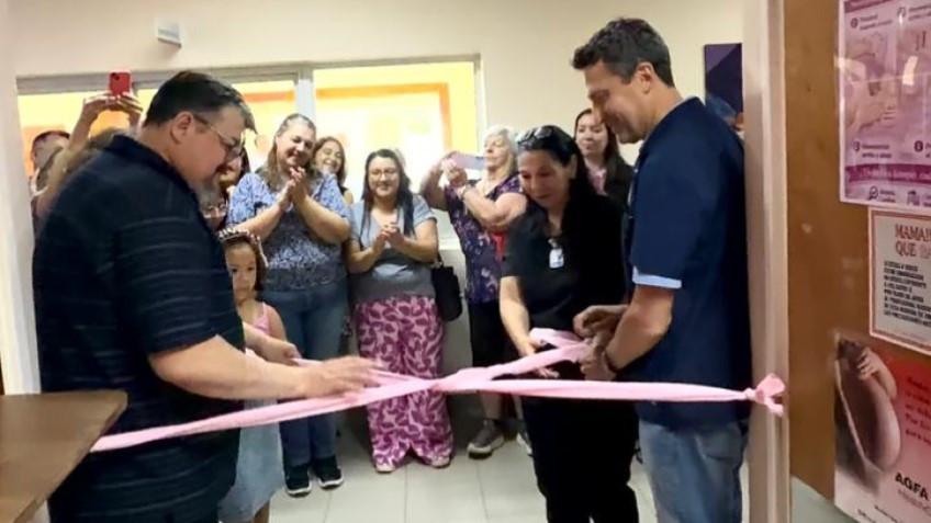Presentación del nuevo mamógrafo del Hospital Rural de Trevelin.