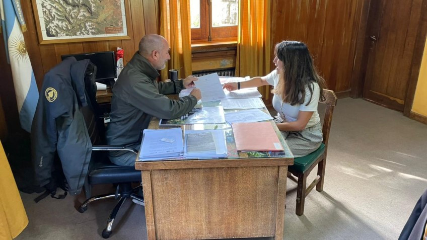 Trevelin fortalece el trabajo conjunto con el Parque Nacional Los Alerces.