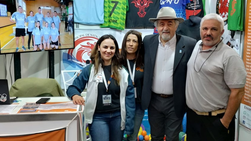 Deportes Trevelin dice presente en la Expo Deportes de Comodoro.