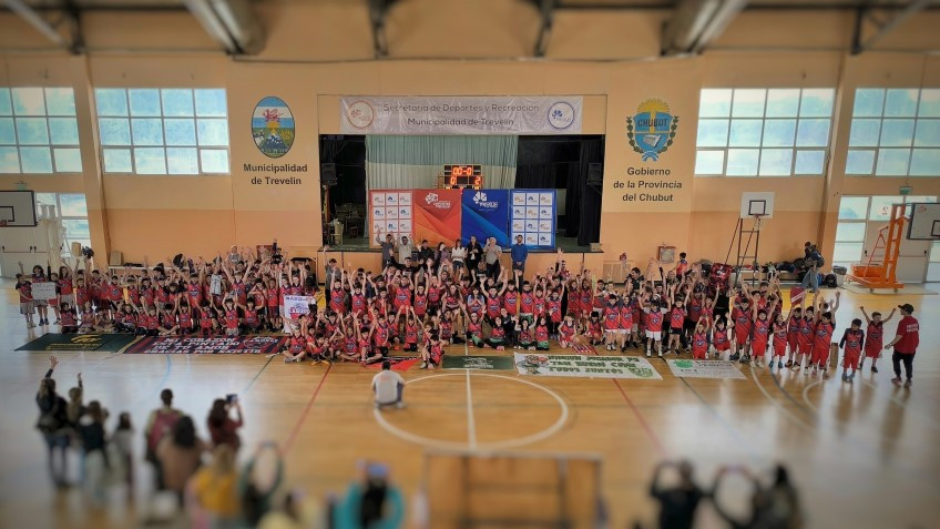 Encuentro Binacional infantil de Básquet Eduardo Bjerring.