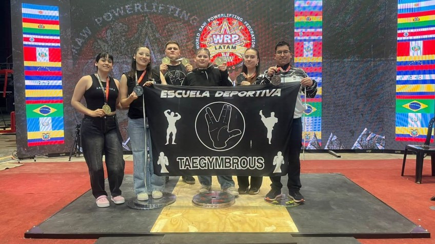 Powerlifting. Seis deportistas de Trevelin se destacaron en el Campeonato Iberoamericano.