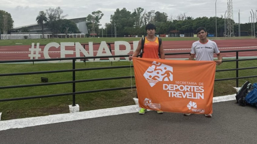 Trevelin celebra a Valentino Ibarra, Campeón Argentino U19 de Pentatlón Moderno.