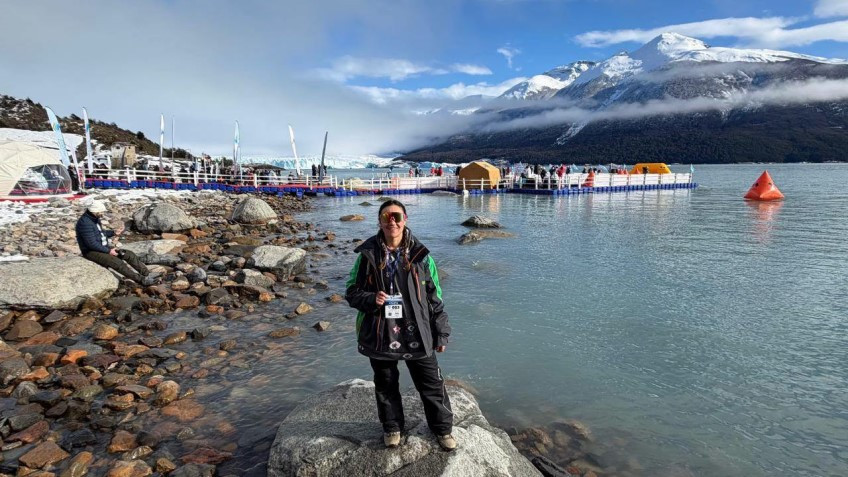 Trevelin presente en la Copa Mundial de Natación de Invierno.