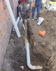Diplomatura en instalaciones domiciliarias, finalizó la etapa de auxiliar de conexiones sanitarias.