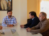 Ingram recibió al presidente de Vialidad Provincial.