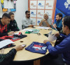Nueva firma de convenios entre la Secretaría de Deportes y equipos de futsal de Trevelin.