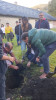 Parque Los Alerces. Ingram participó de festejos por los 20 años del vivero de la escuela 25.
