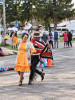 Trevelin celebró el 5° aniversario del Draig Goch con música, danzas y una gran fiesta en la Plaza Coronel Fontana.