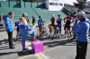 Trevelin en el podio provincial de ciclismo de ruta.