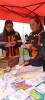 Trevelin realizó una campaña de sensibilización y prevención del suicidio en la Plaza Coronel Fontana.
