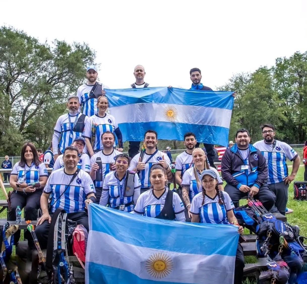 Trevelin hizo historia en el Mundial de Tiro con Arco 3D.