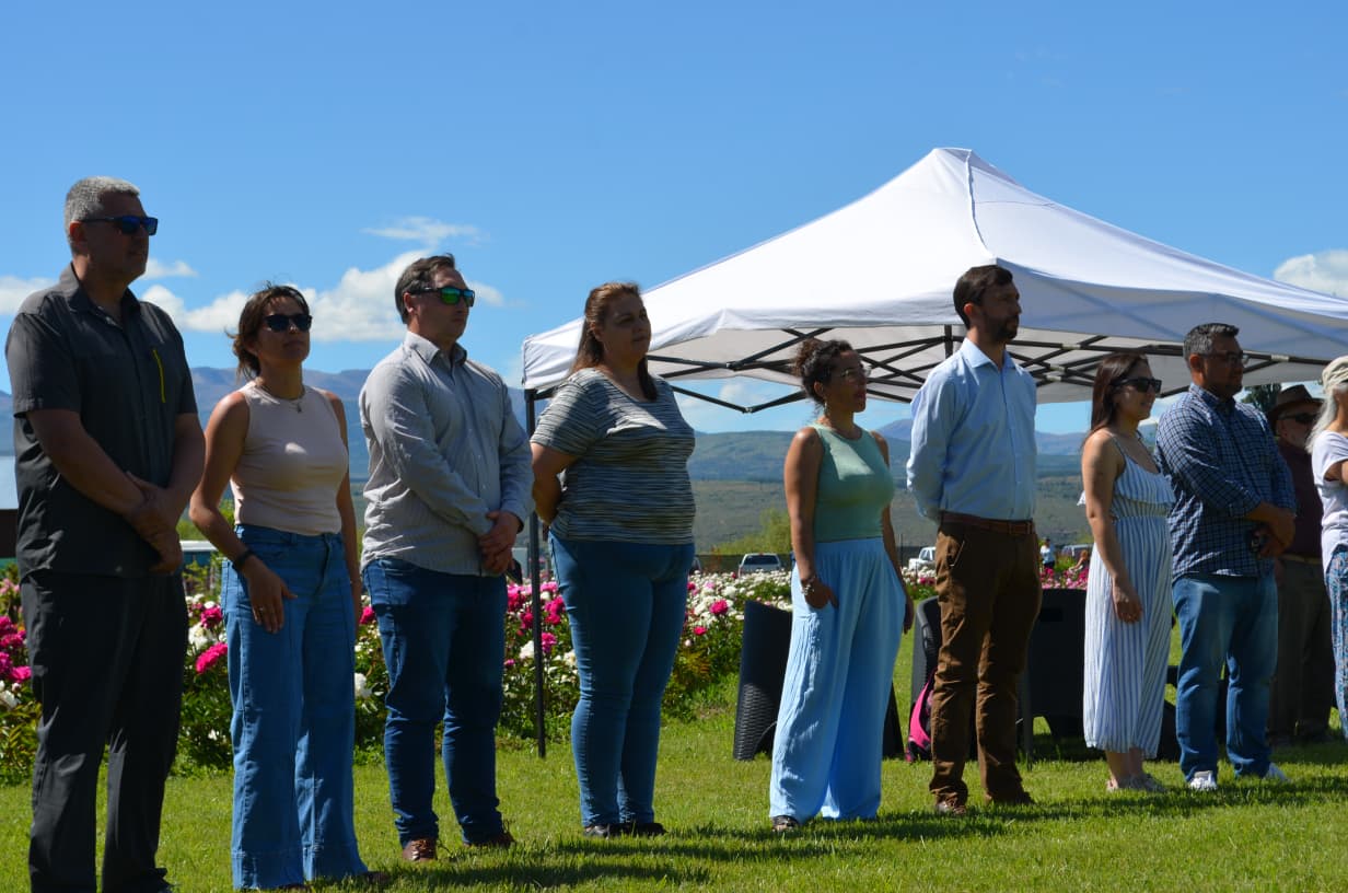 Trevelin lanzó su temporada 2025 con la floración de las Peonías en Taiyō Jardín Cordillerano.