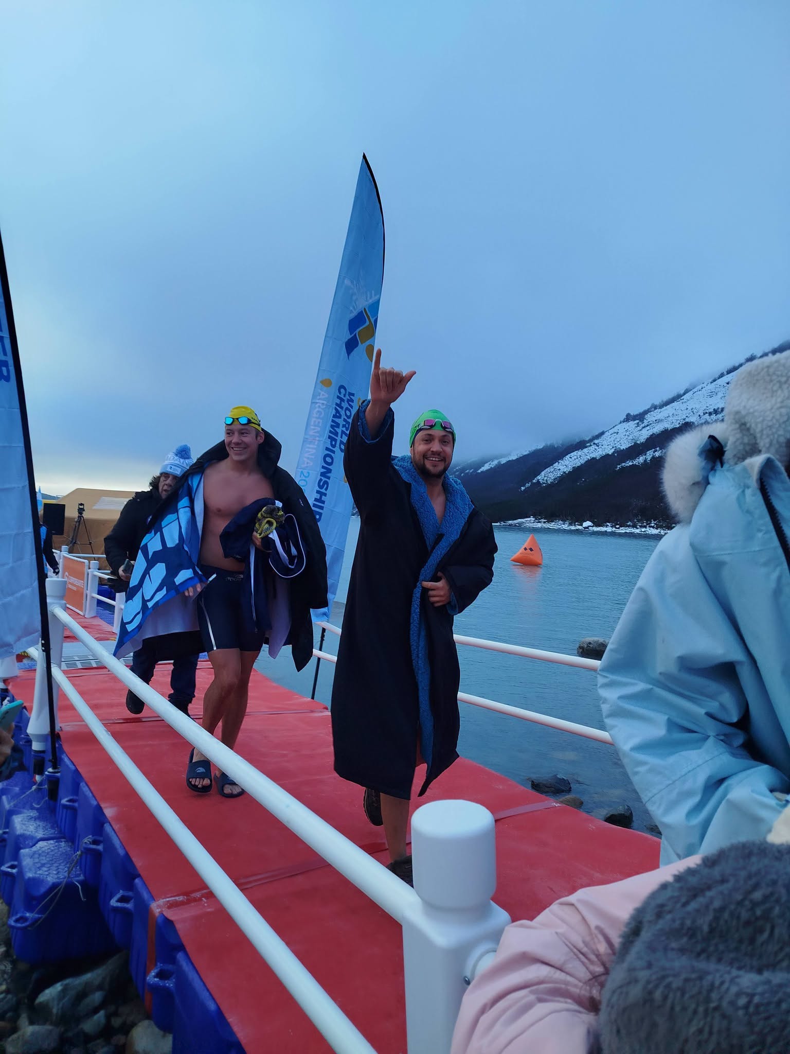 Trevelin presente en la Copa Mundial de Natación de Invierno.