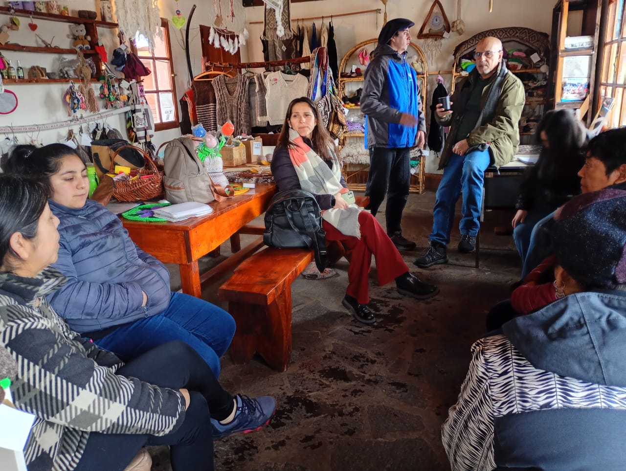 Trevelin trabaja en la organización del Día de la Mujer Originaria.